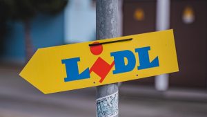 Cartello della Lidl