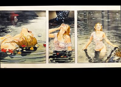 Milo Manara in mostra a Palazzo Pallavicini