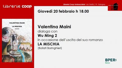 Valentina Maini dialoga con Wu Ming 2 in occasione dell’uscita del suo romanzo LA MISCHIA (Bollati Boringhieri)