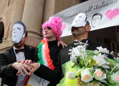 Nozze gay. Matteo e Angelino giurano “fiducia” eterna
