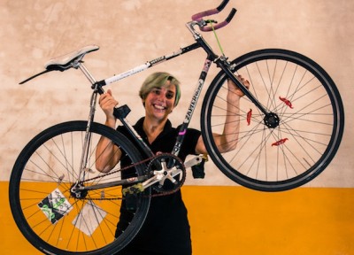 Simona Larghetti: la mia auto è una cargo bike