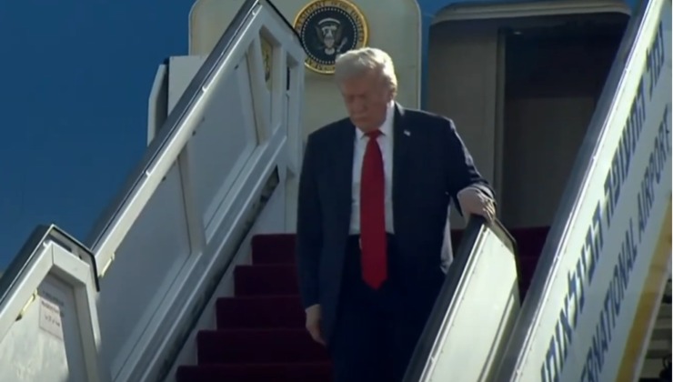 Trump giunge in Israele