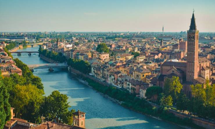 Vista su Verona