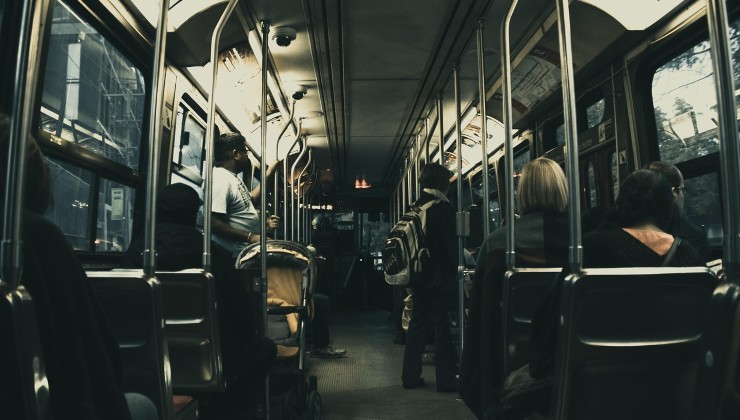 Interno di un autobus