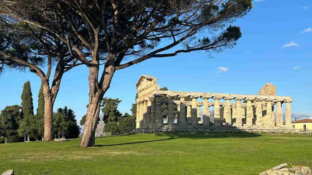 Paestum: templio di Atena